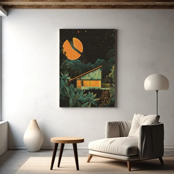 Tablou Canvas Citrus Moon